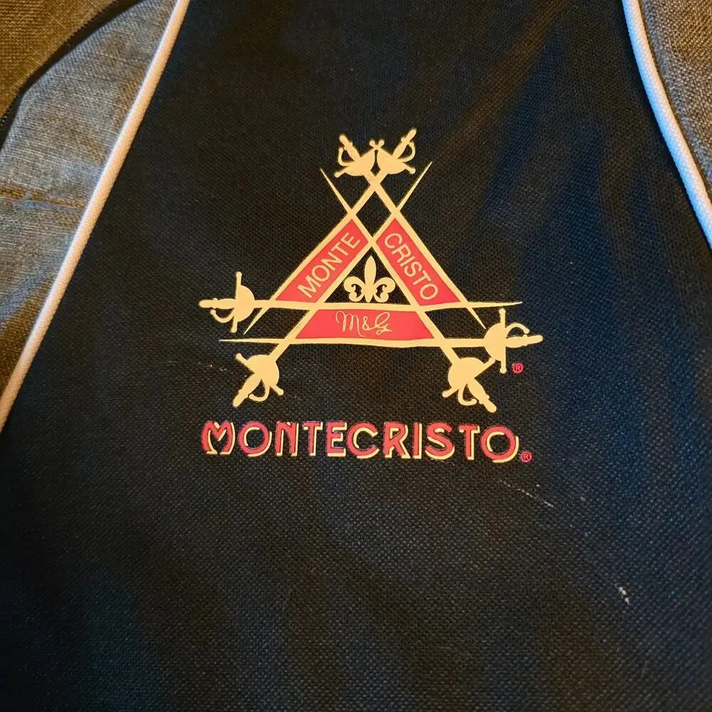 Rare Montecristo Cigars Leeds Black and Gray Backpack